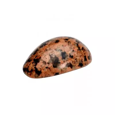 Массажный камень из розового гранита 1 шт. картинка № 1