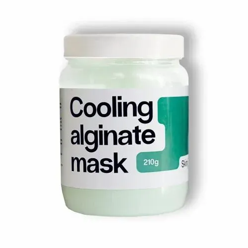 Охлаждающая альгинатная маска с мятой, банка 210 гр картинка № 1